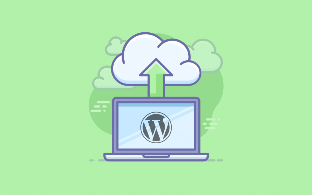 Install a fresh WordPress site to a server